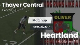 Matchup: Thayer Central vs. Heartland  2017