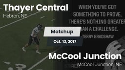 Matchup: Thayer Central vs. McCool Junction  2017