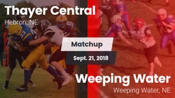 Matchup: Thayer Central vs. Weeping Water  2018