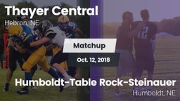 Matchup: Thayer Central vs. Humboldt-Table Rock-Steinauer  2018