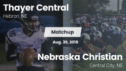 Matchup: Thayer Central vs. Nebraska Christian  2019
