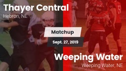 Matchup: Thayer Central vs. Weeping Water  2019