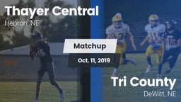 Matchup: Thayer Central vs. Tri County  2019