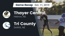 Recap: Thayer Central  vs. Tri County  2019