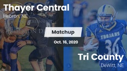 Matchup: Thayer Central vs. Tri County  2020
