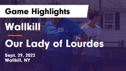 Wallkill  vs Our Lady of Lourdes  Game Highlights - Sept. 29, 2022