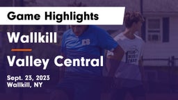 Wallkill  vs Valley Central  Game Highlights - Sept. 23, 2023