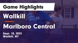 Wallkill  vs Marlboro Central  Game Highlights - Sept. 18, 2023