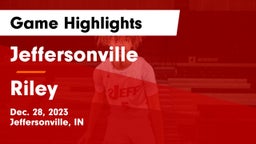 Jeffersonville  vs Riley  Game Highlights - Dec. 28, 2023