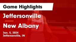 Jeffersonville  vs New Albany  Game Highlights - Jan. 5, 2024