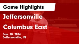 Jeffersonville  vs Columbus East  Game Highlights - Jan. 20, 2024