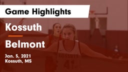Kossuth  vs Belmont  Game Highlights - Jan. 5, 2021