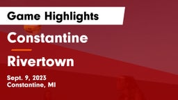 Constantine  vs Rivertown Game Highlights - Sept. 9, 2023