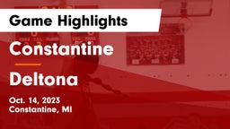Constantine  vs Deltona  Game Highlights - Oct. 14, 2023