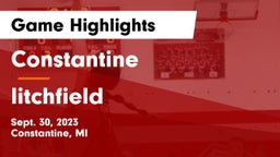 Constantine  vs litchfield Game Highlights - Sept. 30, 2023