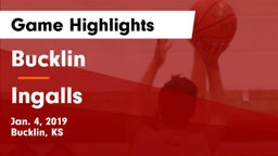 Bucklin vs Ingalls  Game Highlights - Jan. 4, 2019