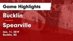 Bucklin vs Spearville Game Highlights - Jan. 11, 2019