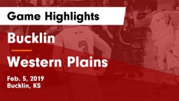 Bucklin vs Western Plains Game Highlights - Feb. 5, 2019