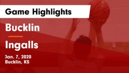 Bucklin vs Ingalls  Game Highlights - Jan. 7, 2020