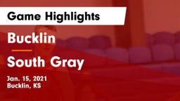 Bucklin vs South Gray Game Highlights - Jan. 15, 2021