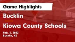 Bucklin vs Kiowa County Schools Game Highlights - Feb. 5, 2022