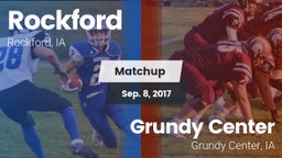 Matchup: Rockford vs. Grundy Center  2017