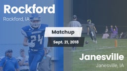 Matchup: Rockford vs. Janesville  2018