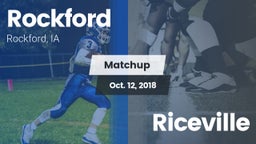 Matchup: Rockford vs. Riceville 2018