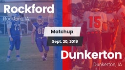 Matchup: Rockford vs. Dunkerton  2019