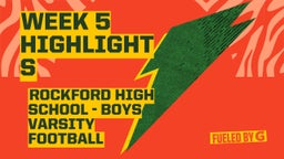 Rockford football highlights Week 5 Highlights