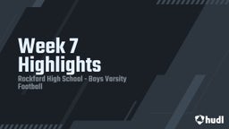 Rockford football highlights Week 7 Highlights