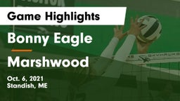 Bonny Eagle  vs Marshwood Game Highlights - Oct. 6, 2021