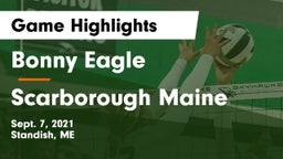 Bonny Eagle  vs Scarborough  Maine Game Highlights - Sept. 7, 2021