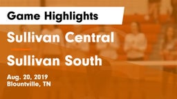 Sullivan Central  vs Sullivan South Game Highlights - Aug. 20, 2019