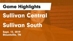 Sullivan Central  vs Sullivan South Game Highlights - Sept. 12, 2019