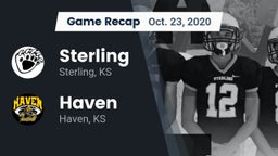 Recap: Sterling  vs. Haven  2020