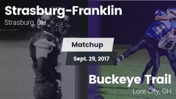 Matchup: Strasburg-Franklin vs. Buckeye Trail  2017