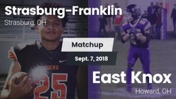 Matchup: Strasburg-Franklin vs. East Knox  2018