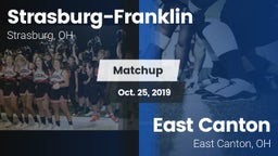 Matchup: Strasburg-Franklin vs. East Canton  2019