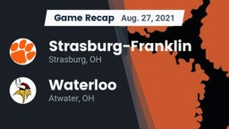 Recap: Strasburg-Franklin  vs. Waterloo  2021