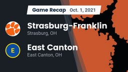 Recap: Strasburg-Franklin  vs. East Canton  2021