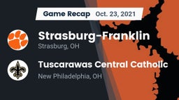 Recap: Strasburg-Franklin  vs. Tuscarawas Central Catholic  2021