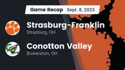 Recap: Strasburg-Franklin  vs. Conotton Valley  2023