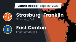 Recap: Strasburg-Franklin  vs. East Canton  2023