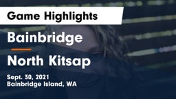 Bainbridge  vs North Kitsap  Game Highlights - Sept. 30, 2021