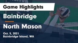 Bainbridge  vs North Mason  Game Highlights - Oct. 5, 2021