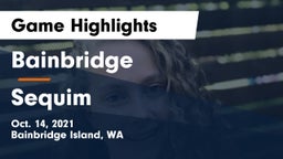 Bainbridge  vs Sequim  Game Highlights - Oct. 14, 2021