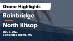 Bainbridge  vs North Kitsap  Game Highlights - Oct. 5, 2023