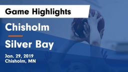 Chisholm  vs Silver Bay Game Highlights - Jan. 29, 2019