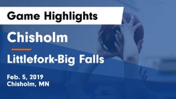Chisholm  vs Littlefork-Big Falls  Game Highlights - Feb. 5, 2019